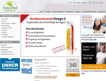 Tablet Screenshot of naturamed-pharma.se